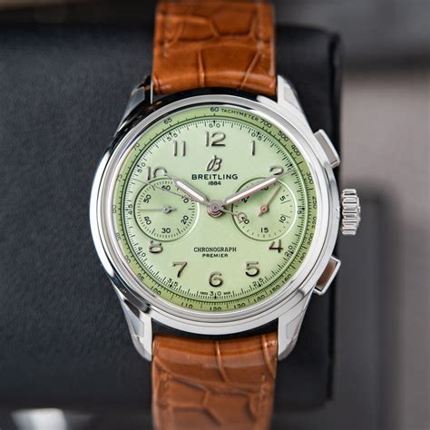 pistachio breitling|breitling premier pistachio.